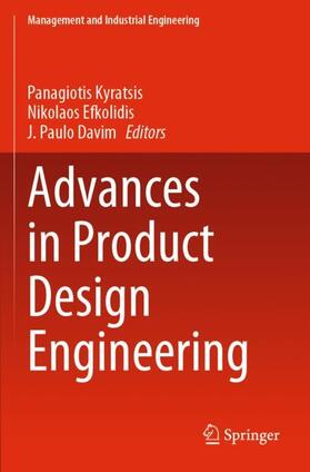 Kyratsis / Davim / Efkolidis |  Advances in Product Design Engineering | Buch |  Sack Fachmedien