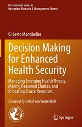 Montibeller |  Decision Making for Enhanced Health Security | eBook | Sack Fachmedien