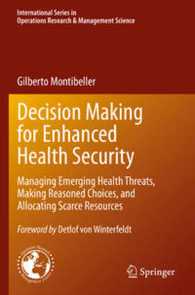 Montibeller | Decision Making for Enhanced Health Security | Buch | 978-3-030-98134-1 | sack.de