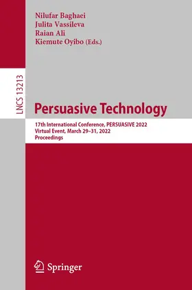 Baghaei / Oyibo / Vassileva |  Persuasive Technology | Buch |  Sack Fachmedien