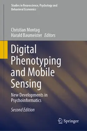 Montag / Baumeister |  Digital Phenotyping and Mobile Sensing | eBook | Sack Fachmedien