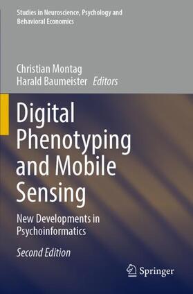 Baumeister / Montag |  Digital Phenotyping and Mobile Sensing | Buch |  Sack Fachmedien