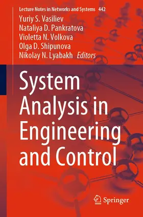 Vasiliev / Pankratova / Volkova | System Analysis in Engineering and Control | E-Book | www.sack.de