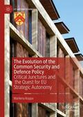 Koppa |  The Evolution of the Common Security and Defence Policy | Buch |  Sack Fachmedien