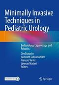 Esposito / Masieri / Subramaniam |  Minimally Invasive Techniques in Pediatric Urology | Buch |  Sack Fachmedien