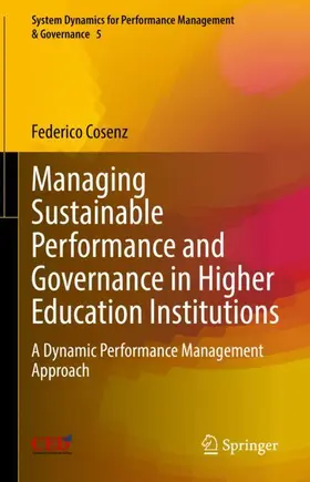 Cosenz |  Managing Sustainable Performance and Governance in Higher Education Institutions | Buch |  Sack Fachmedien