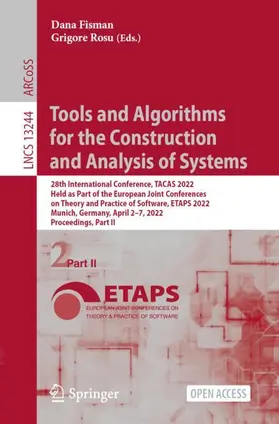 Fisman / Rosu |  Tools and Algorithms for the Construction and Analysis of Systems | Buch |  Sack Fachmedien