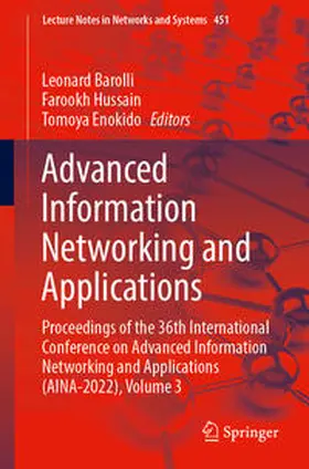 Barolli / Hussain / Enokido | Advanced Information Networking and Applications | E-Book | sack.de