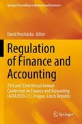 Procházka |  Regulation of Finance and Accounting | Buch |  Sack Fachmedien
