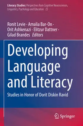 Levie / Bar-On / Brandes |  Developing Language and Literacy | Buch |  Sack Fachmedien