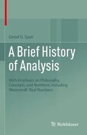 Spalt | A Brief History of Analysis | E-Book | www.sack.de
