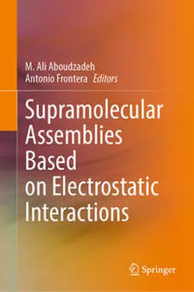 Aboudzadeh / Frontera |  Supramolecular Assemblies Based on Electrostatic Interactions | eBook | Sack Fachmedien