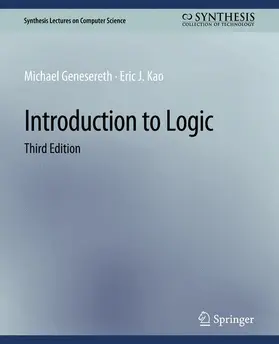 Kao / Genesereth |  Introduction to Logic, Third Edition | Buch |  Sack Fachmedien