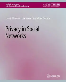 Zheleva / Getoor / Terzi |  Privacy in Social Networks | Buch |  Sack Fachmedien