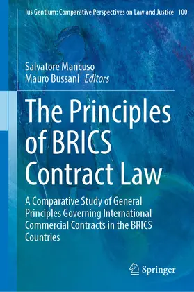 Bussani / Mancuso |  The Principles of BRICS Contract Law | Buch |  Sack Fachmedien
