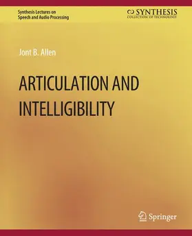 Allen |  Articulation and Intelligibility | Buch |  Sack Fachmedien