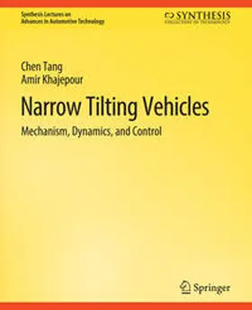 Tang / Khajepour |  Narrow Tilting Vehicles | eBook | Sack Fachmedien