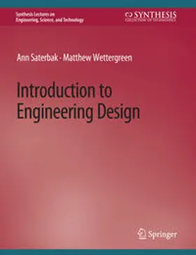 Saterbak / Wettergreen | Introduction to Engineering Design | E-Book | www.sack.de