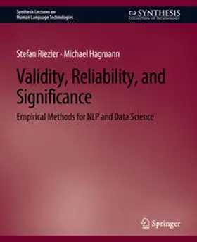 Riezler / Hagmann |  Validity, Reliability, and Significance | eBook | Sack Fachmedien
