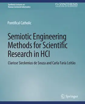 Sieckenius de Souza / Leitão | Semiotic Engineering Methods for Scientific Research in HCI | E-Book | www.sack.de