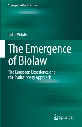 Vidalis |  The Emergence of Biolaw | Buch |  Sack Fachmedien