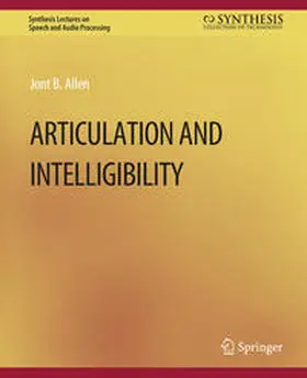 Allen |  Articulation and Intelligibility | eBook | Sack Fachmedien