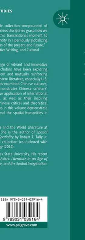 Tally Jr. / Fang |  Spatial Literary Studies in China | Buch |  Sack Fachmedien