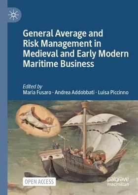 Fusaro / Piccinno / Addobbati | General Average and Risk Management in Medieval and Early Modern Maritime Business | Buch | 978-3-031-04120-4 | sack.de
