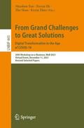 Fan / Zhao / Ilk |  From Grand Challenges to Great Solutions: Digital Transformation in the Age of COVID-19 | Buch |  Sack Fachmedien