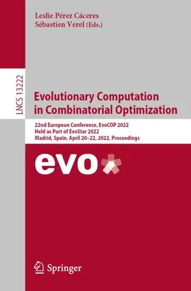 Verel / Pérez Cáceres |  Evolutionary Computation in Combinatorial Optimization | Buch |  Sack Fachmedien