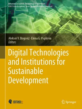 Bogoviz / Popkova | Digital Technologies and Institutions for Sustainable Development | E-Book | www.sack.de