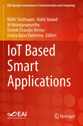 Sindhwani / Anand / Valentina |  IoT Based Smart Applications | Buch |  Sack Fachmedien