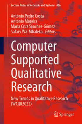 Costa / Moreira / Sánchez-Gómez | Computer Supported Qualitative Research | E-Book | sack.de