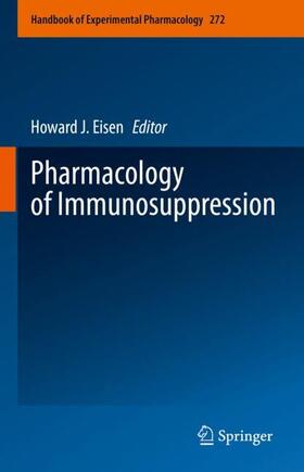 Eisen | Pharmacology of Immunosuppression | Buch | 978-3-031-05117-3 | sack.de