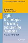 Kalinina / Lyapin |  Digital Technologies in Teaching and Learning Strategies | Buch |  Sack Fachmedien