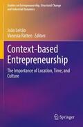 Ratten / Leitão |  Context-based Entrepreneurship | Buch |  Sack Fachmedien