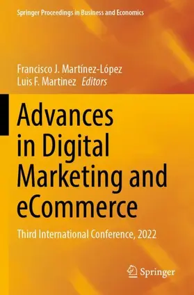Martinez / Martínez-López |  Advances in Digital Marketing and eCommerce | Buch |  Sack Fachmedien