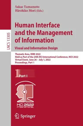 Mori / Yamamoto | Human Interface and the Management of Information: Visual and Information Design | Buch | 978-3-031-06423-4 | sack.de