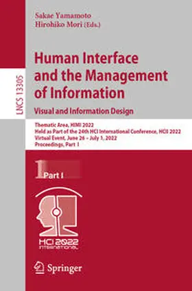 Yamamoto / Mori |  Human Interface and the Management of Information: Visual and Information Design | eBook | Sack Fachmedien