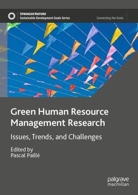 Paillé |  Green Human Resource Management Research | Buch |  Sack Fachmedien