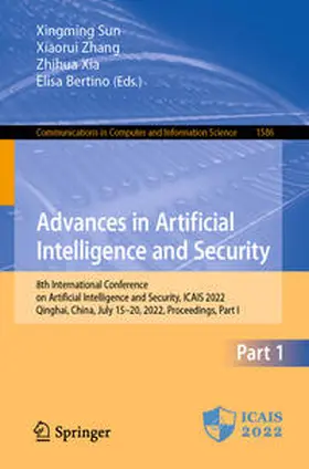 Sun / Zhang / Xia | Advances in Artificial Intelligence and Security | E-Book | sack.de