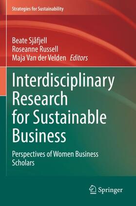 Sjåfjell / Van der Velden / Russell |  Interdisciplinary Research for Sustainable Business | Buch |  Sack Fachmedien