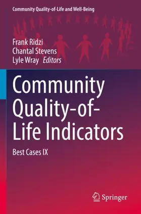 Ridzi / Wray / Stevens |  Community Quality-of-Life Indicators | Buch |  Sack Fachmedien