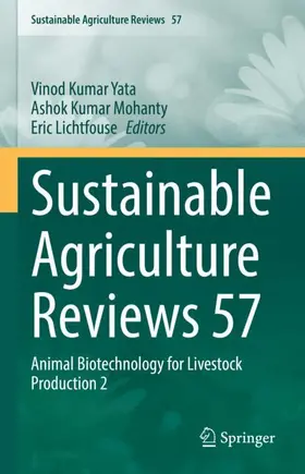 Yata / Lichtfouse / Mohanty |  Sustainable Agriculture Reviews 57 | Buch |  Sack Fachmedien