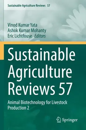 Yata / Lichtfouse / Mohanty |  Sustainable Agriculture Reviews 57 | Buch |  Sack Fachmedien