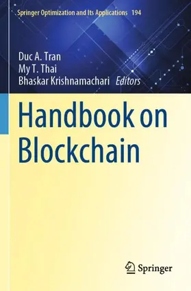 Tran / Krishnamachari / Thai |  Handbook on Blockchain | Buch |  Sack Fachmedien