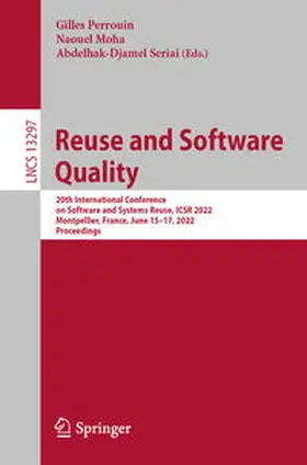 Perrouin / Moha / Seriai |  Reuse and Software Quality | eBook | Sack Fachmedien