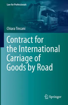 Tincani | Contract for the International Carriage of Goods by Road | E-Book | www.sack.de