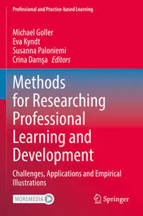 Goller / Damsa / Kyndt |  Methods for Researching Professional Learning and Development | Buch |  Sack Fachmedien