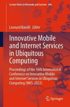 Barolli |  Innovative Mobile and Internet Services in Ubiquitous Computing | Buch |  Sack Fachmedien